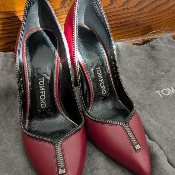 Tom Ford Zipper Heels - Picture 1 of 5